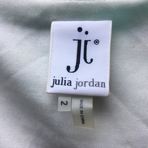 Julia Jordan // Abstract Print Elbow Sleeve Dress size 2 wk2 - Picture 7 of 8